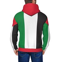 Sweat à capuche zippé en coton 100% de haute qualité avec logo Palestine personnalisé, impression numérique automne, motif 3D brodé, grandes tailles