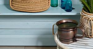 Tasse en cuivre authentique 14 onces Moscow Mule à l'ancienne tasse en céramique artisanale - Product Image 3