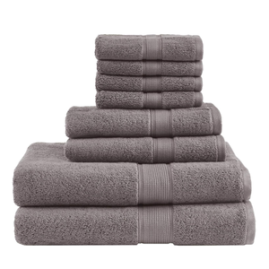 Ensembles de serviettes de bain 100% coton les plus vendus Conception de logo personnalisé Respirant Séchage rapide Utilisation régulière Couleur unie Durable Pakistan Nouveau - Product Image 2