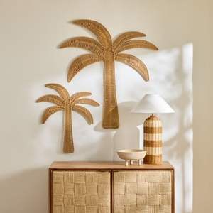 Árbol Decorativo de Ratán Natural para Decoración del Hogar Interior - Product Image 1