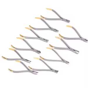 Stainless Steel <b>Dentist</b> Plier Functional Arch Wire Distal End Bend Forceps Hammer Head Orthodontic End Bending Plier - Product Image 6