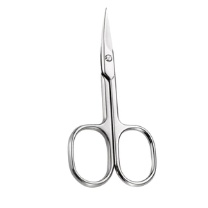 Ciseaux à ongles professionnels sûrs pour enfants, en acier inoxydable tranchant, courbés, pour cuticules, produit de soin pour bébé, céramique personnalisée - Product Image 3