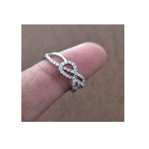 Venta caliente anillos de diamantes de moda mujeres anillo de plata esterlina Moissanite nuevo diseño anillo para mujeres joyería de compromiso - Product Image 1