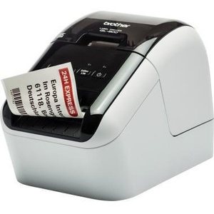 เครื่องพิมพ์ฉลากสำนักงานความเร็วสูง Brother QL-800 60.96 มม. 93 ฉลาก/นาที USB 2.0 2 ม้วนฉลาก - Product Image 1