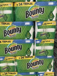 Serviettes en papier blanches écologiques Bounty Select-A-Size 8 rouleaux triples avec épaisseur de 2 plis multiples - Product Image 3