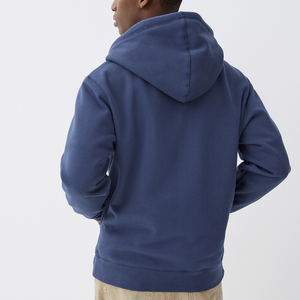 Vente chaude surdimensionné 100% coton polaire sweats à capuche zippés haute qualité respirant tenue décontracté chaud Hip Hop sweats à capuche pour hommes - Product Image 2