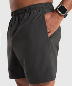 Pantalones Cortos Deportivos Casuales Sublimados con Logotipo Personalizado, Teñidos Lisos, Bordados, Transpirables, con Forro de Malla, para Hombre, para Verano - Product Image 3