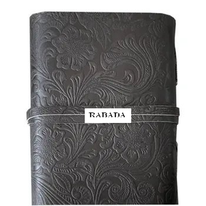 Black Vintage Leather Journal Retro Travel Diary an Exclusive Handmade Paper Notebook with Key (7x5 Inches, Antique) - Product Image 5