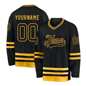 Jersey de Hockey sobre Hielo Unisex Personalizado con Impresión Digital, 100% Poliéster, Transpirable, de Secado Rápido, Ligero, MOQ Bajo, Colorido, para Equipos - Product Image 5