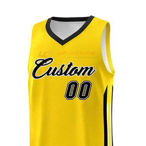 Factory Best Quality <b>Stitched</b> Custom Design Breathable Short Sleeve Basketball Jersey with Customizable Logo and Team Style - Product Image 4