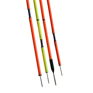 Poteau de slalom flexible à ressort personnalisé de qualité supérieure en plastique pour l'entraînement au football en Inde - Product Image 1