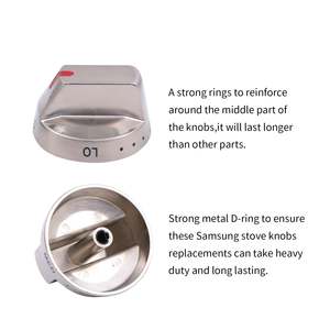 Perilla de control superior de quemador 100% metal real DG64-00473A, perillas de horno y estufa de larga duración para reemplazo de horno doméstico 1 - Product Image 5