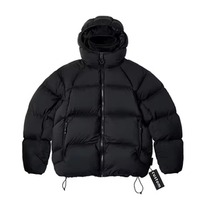 Veste d'hiver chaude et élégante 2026, veste d'extérieur épaisse en duvet, veste matelassée à capuche personnalisée pour homme - Product Image 4