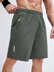Shorts de course en coton pour hommes, shorts de fitness d'été, shorts de jogging respirants, vêtements de sport pour la salle de sport, OEM ODM, logo personnalisé disponible - Product Image 5