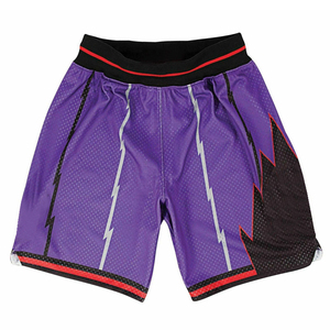 Pantalones cortos de baloncesto de uniforme de malla de tela gruesa de último diseño, ropa de calle, pantalones cortos de malla de doble capa para hombre con pantalones cortos de bolsillo - Product Image 1