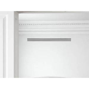 Rejilla de Ventilación Oculta de Aluminio Aircontrol, Perfil Blanco, 3 Ventilaciones, 1600x100mm, Versión para Placas de Yeso, Fácil Instalación, Sistema HVAC - Product Image 3