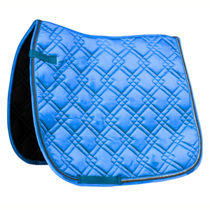 High Quality Custom Logo Dressage Saddle Pad Latest Jumping Style Wool Filling Cotton Fabric Adjustable <b>Foam</b> <b>Padding</b> Wholesale - Product Image 1