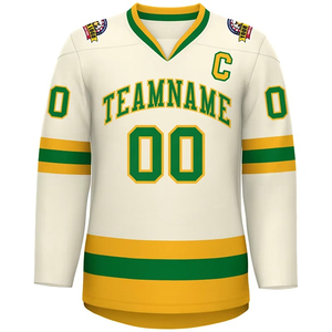 Maillot de hockey sur glace de haute qualité, personnalisé, sublimé, vêtements d'équipe, tissu durable à séchage rapide, maillots de hockey pour adultes et jeunes pour l'entraînement - Product Image 2