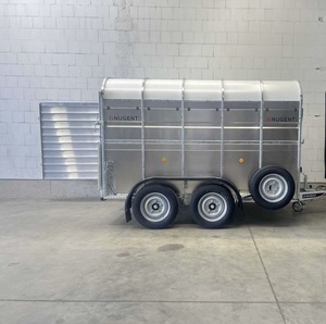 Remorque agricole d'occasion pour équipement de bétail et moteur inclus pour tracteur - Product Image 1