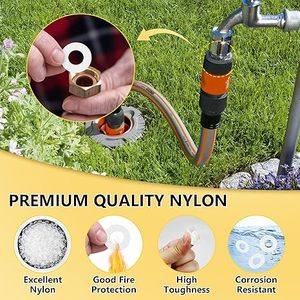 Chất lượng cao 1200 miếng trắng Nylon máy giặt đặt M2 M2.5 M3 M4 M5 M6 M8 M10 máy giặt nhựa - Product Image 6