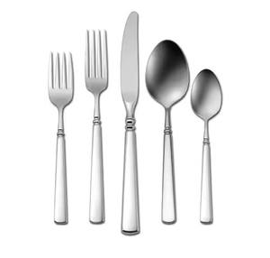 Ensemble de couverts en acier inoxydable argenté de conception moderne, classique, pour mariage, ensemble de cuillères pour la maison, utilisation en fête - Product Image 5