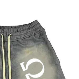 Meilleures ventes de shorts de sport d'été pour hommes, shorts de jogging de sport lavés à l'acide avec poche latérale, modèle décontracté et solide, OEM - Product Image 3