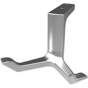Hermeta Decken-Mantelhaken 0200 Zweifach A.87mm .H.49mm <b>Hooks</b> Product - Product Image 2