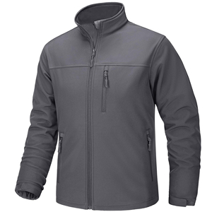Chaqueta Deportiva Impermeable para Hombre, de Poliéster y Algodón, con Capucha, Cierre de Cremallera, Talla Grande - Product Image 2