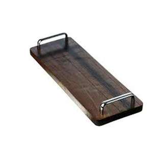 Amazing Iron Metal <b>Black</b> Serving <b>Tray</b> With Handle Rectangle Shape for Home & Hotel Tabletop Food & Drinks Serving <b>Trays</b> - Product Image 3