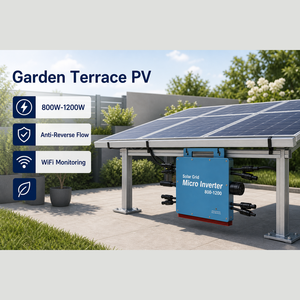 Micro-onduleur solaire 1000W MPPT <span class=keywords><strong>WiFi</strong></span> pour système solaire de balcon - Product Image 6