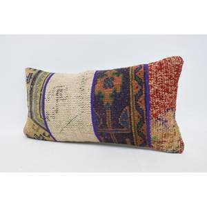 หมอนขนสัตว์โบฮีเมียนหลากสี12X24นิ้วแบบพกพาอเนกประสงค์สำหรับโซฟาเครื่องนอนผ้าทอสี่เหลี่ยมสไตล์วินเทจสำหรับตกแต่งคริสต์มาส - Product Image 4