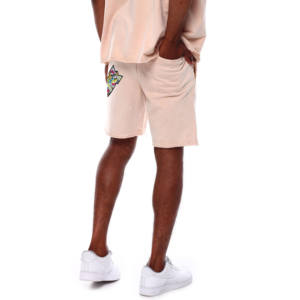 Short en molleton de coton épais 360GSM pour hommes, respectueux de l'environnement, vente en gros de vêtements de sport de fitness de style rue avec service OEM - Product Image 2