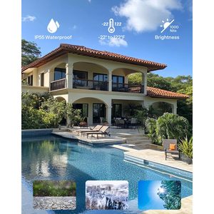 Televisor Inteligente para Exteriores de 55 Pulgadas, IP55 Resistente al Agua y a la Intemperie, 4K 120Hz, Televisión para Deportes y Juegos, 1000 Nits de Brillo - Product Image 6