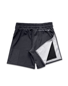 <b>Athletic</b> mma shorts durable stretch fabric lightweight breathable workout training gym wear for men regular practice - Product Image 3