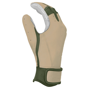 Gants de frappeur de baseball en cuir de luxe manchette courte pour hommes confortable Durable Pro Level Grip imperméable respirant léger - Product Image 3