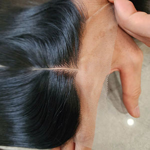 Premium Highlight color 100% Extensiones de cabello crudo vietnamita Paquete Cierre Frontal Hueso recto Longitudes 10-30 pulgadas - Product Image 3
