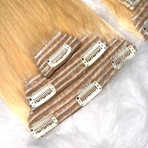 Tape in Blonde 613 de las extensiones de cabello crudo de la más alta calidad Body Wave 100% Cabello humano vietnamita - Product Image 5