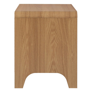 Mesita de noche con estilo nórdico de estilo francés de alta calidad curvada con cajón, muebles de dormitorio - Product Image 3