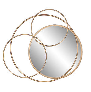 Modern Metal Framed Decorative Wall <b>Mirror</b> Top Selling Factory Price Wall Hanging for Living Room <b>Bathroom</b> Home Decor - Product Image 3