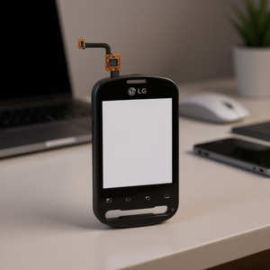 Unité tactile pour LG P350 Optimus ME, argent/noir, gadget USB, produit promotionnel - Product Image 3