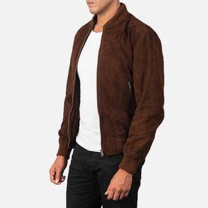 Chaqueta de Cuero Personalizada OEM para Hombre, Cuello Alto, Impermeable, Cortavientos, con Capucha, Ajustada, Estilo Motero, de Alta Calidad - Product Image 2