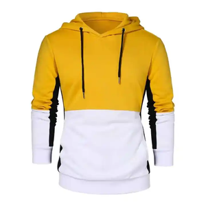 Meilleure vente de haute qualité en coton éponge français épaules tombantes pulls à capuche surdimensionnés sweats à capuche personnalisés unisexes unis - Product Image 1