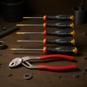 Facom Protwist 6-Piece Tool <b>Set</b> Including 1 Multi-Grip <b>Pliers</b> - Product Image 3