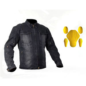 Personnalisé 100% Qualité Denim Moto Vestes Biker Racing Imprimé Sportswear Couleurs Solides Résistant À L'abrasion Respirant pour Tous - Product Image 5