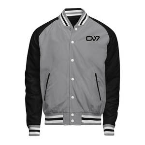<b>Wool</b> men varsity jackets with contrast leather sleeves varsity jackets for teamwear and street fashion - Product Image 1