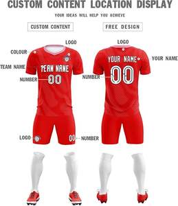 100% Polyester respirant uniformes OEM Football formation haute qualité uniformes France Football maillot Football maillot - Product Image 3