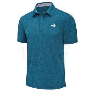 Nouveau polo de haute qualité à manches courtes pour hommes en polyester à séchage rapide adapté aux hommes golf Polo T-shirt en gros - Product Image 6