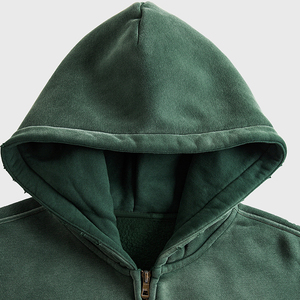 Pull-over en coton polaire épais unisexe Sweatshirts à capuche surdimensionnés Streetwear imprimé logo personnalisé pour l'hiver Vente en gros en vrac - Product Image 3