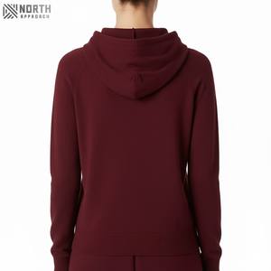 Sweat à capuche en molleton de coton pour homme, coupe classique, avec poche, impression de logo personnalisée, respirant, séchage rapide, design streetwear, vente chaude - Product Image 2