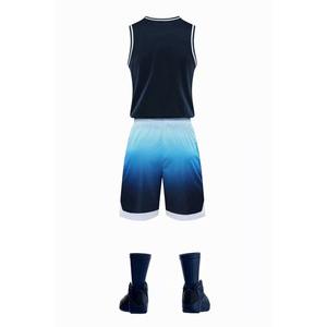 Uniformes de Baloncesto Personalizados de Fábrica, Diseño de Camiseta y Pantalones Cortos, Uniformes de Equipo, 100% Poliéster, Anti-UV, Secado Rápido - Product Image 6